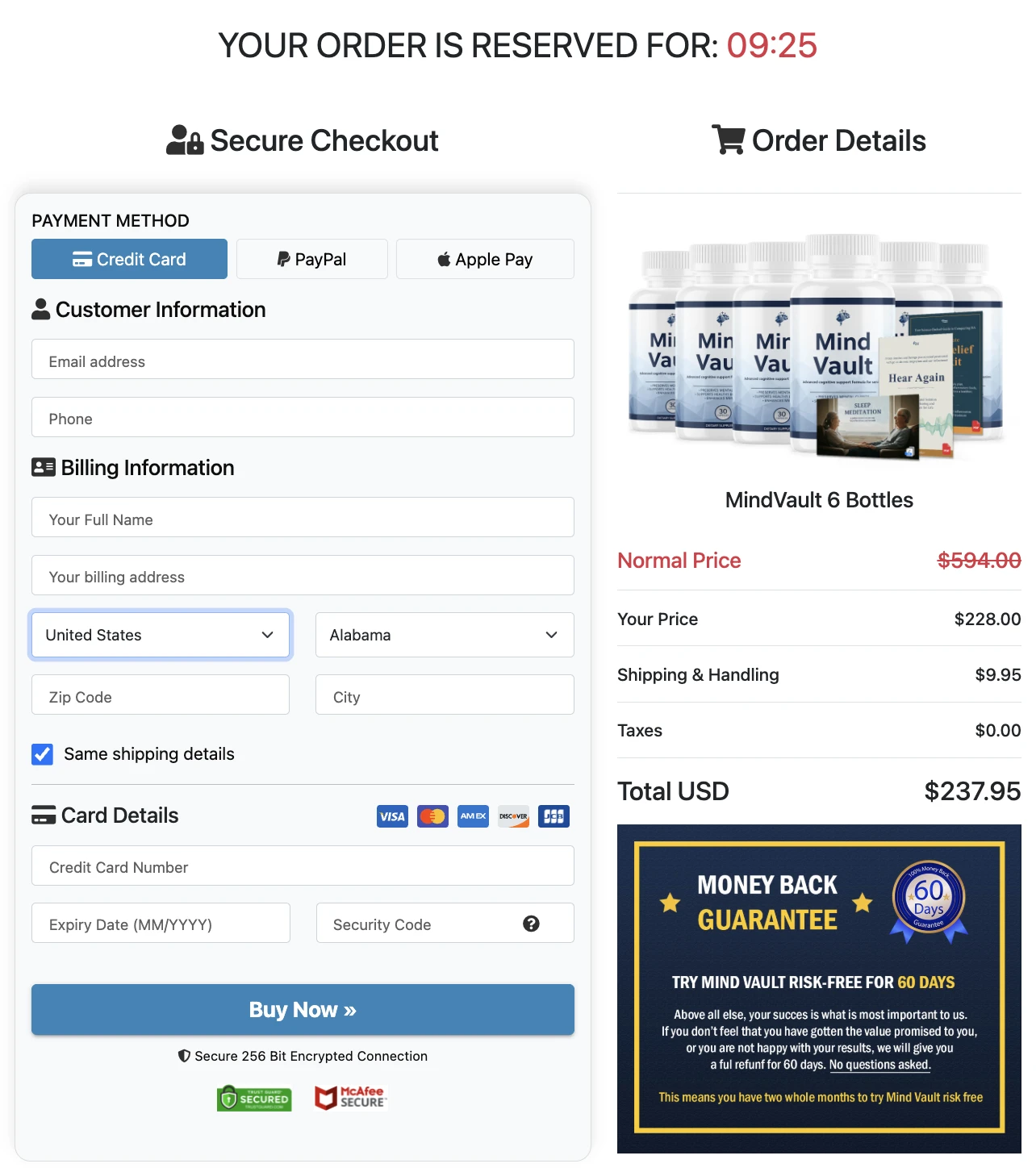 Secure Checkout